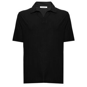 Gaudenzi Men Gaudenzi Man's Black Cotton Polo Shirt